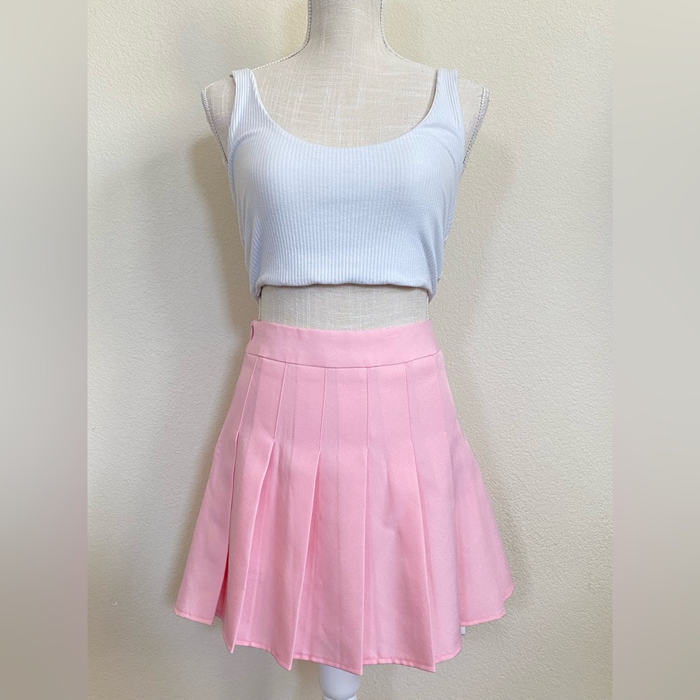 Fashion&dyt Pleated Mini Skort